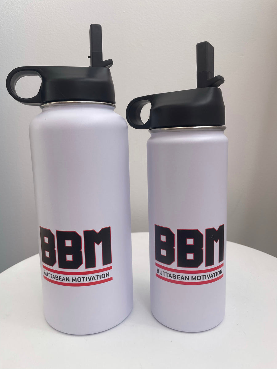BBM Logo drink bottle – ButtaBean Motivation Merch